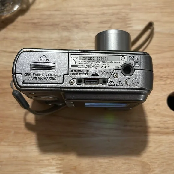 Kodak easyshare c340 camera